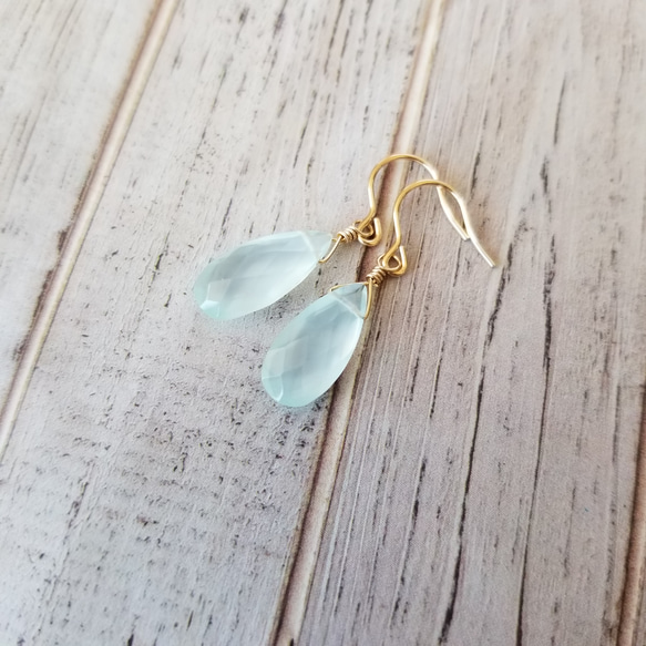 14kgf天然石ピアス