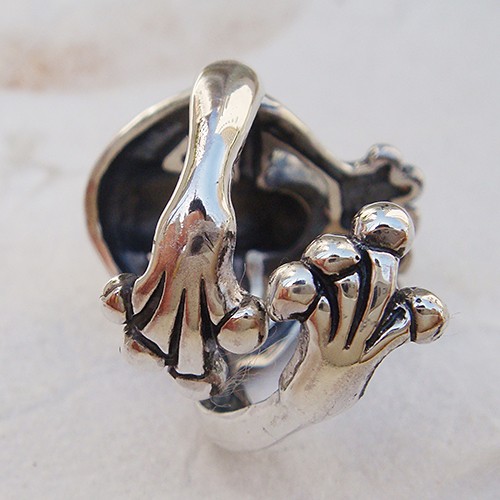 お座り蛙リング シルバーアクセサリー かえる カエル 動物 お座り蛙リング シルバーアクセサリー かえる カエル 動物