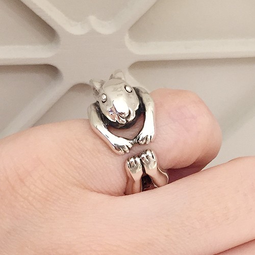 うさぎ（ウサギ）リング【卯】　シルバーアクセサリー　動物　アニマルモチーフ　SV925　ギフト対応