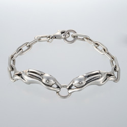 うさぎ（ウサギ）ブレスレット【卯】 シルバーアクセサリー-送料