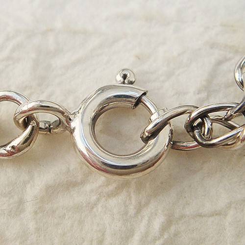 ブレスレット　足銀　骨董　蝙蝠 ブレスレット足銀骨董蝙蝠