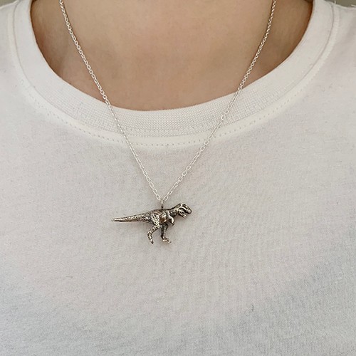 ティラノサウルスペンダント シルバーアクセサリー 恐竜 ダイナソー