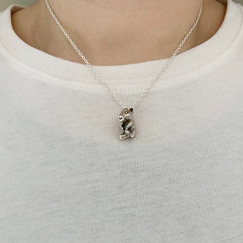 うりぼうペンダント【亥】 シルバーアクセサリー ウリ坊