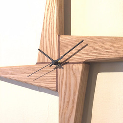 風車時計　<小サイズ>　木製掛け時計 2枚目の画像