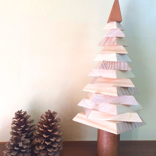 ツリー オブジェ <Lサイズ> クリスマスツリー うたたね 通販