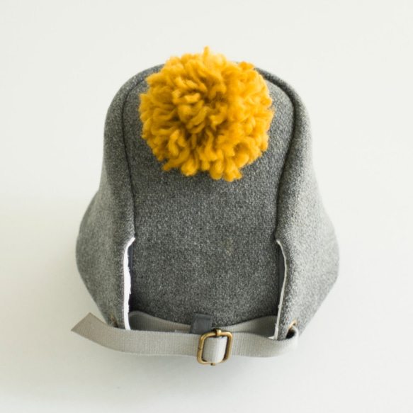 ◇送料無料◇ PomPom Wool cap　レディース Women【 グレー Gray 】冬の帽子 9枚目の画像