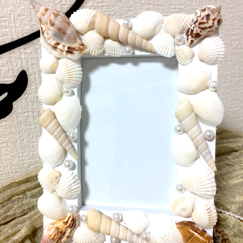 貝殻のウエディング フォトフレーム フォトフレーム・写真立て Tasi