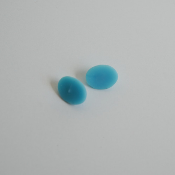 1960's Mini Turquoise Cabochon (2pcs) 2枚目の画像