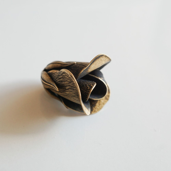 Brass Tulip Cap Beads -A.Gold- (1pcs) 2枚目の画像