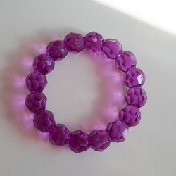 Flower Donut Charm -Purple- (1pcs) 2枚目の画像