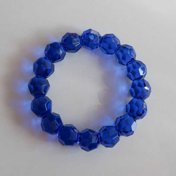Flower Donut Charm -Blue- (1pcs) 2枚目の画像
