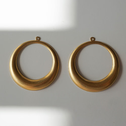 Circle Hoop Charm (2pcs) 1枚目の画像