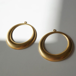 Circle Hoop Charm (2pcs) 3枚目の画像