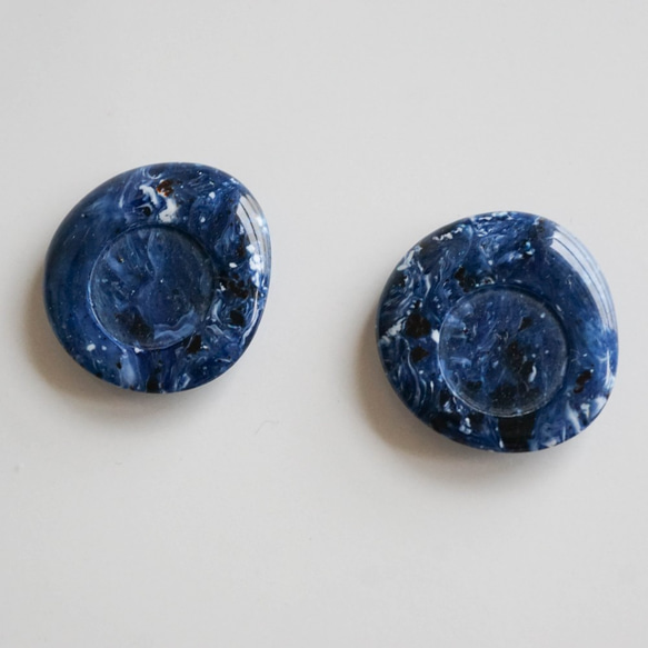 1970's Blue Nugget Cabochon (2pcs) 2枚目の画像