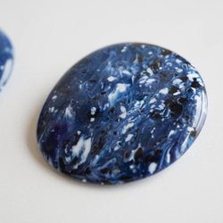 1970's Blue Nugget Cabochon (2pcs) 4枚目の画像