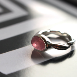 Fruity pink ruby ring【ルビー×シルバーリング】 6枚目の画像