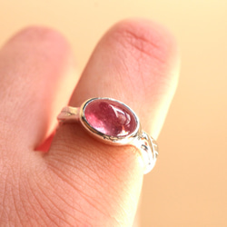 Fruity pink ruby ring【ルビー×シルバーリング】 9枚目の画像