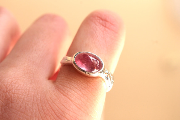 Fruity pink ruby ring【ルビー×シルバーリング】 9枚目の画像