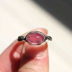 Fruity pink ruby ring【ルビー×シルバーリング】 5枚目の画像
