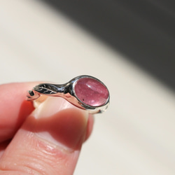 Fruity pink ruby ring【ルビー×シルバーリング】 8枚目の画像