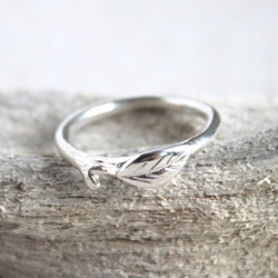 One leaf ring（シルバーリング） 1枚目の画像