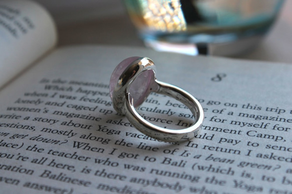 clarity pink ring（モルガナイト リング） 3枚目の画像
