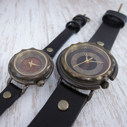 手工手錶對安排WB-006 S / M尺寸MADE IN JAPAN To木皮革 第9張的照片