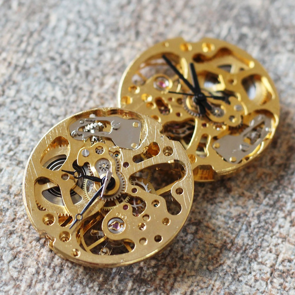 ジャンク品 機械式腕時計 ムーブメント 工作やアクセサリーのパーツに
