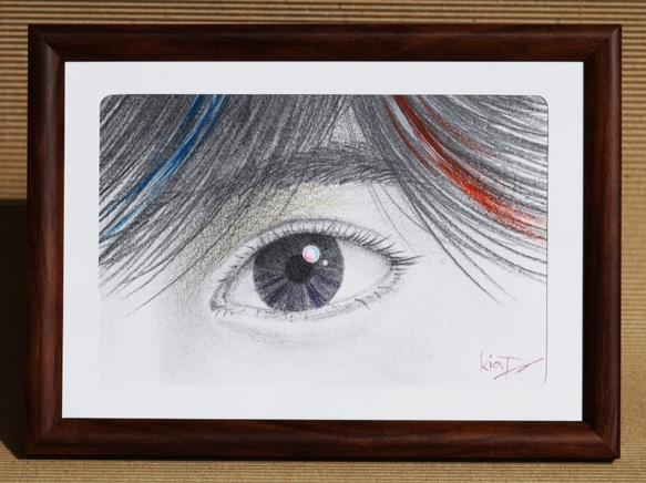 未来を見つめる ＜鉛筆アート＞ 絵画 信楽焼福たぬき画家 通販