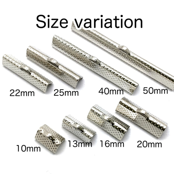 【j125-120】ワニ口 ワニカン 16mm シルバー 120個 7枚目の画像