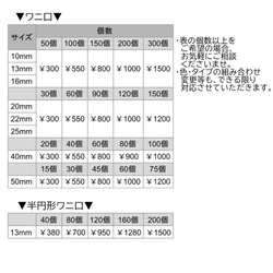 送料無料★35個（各5個）★ワニ口 *お試し・サイズMIXセット*(ゴールド)◎ワニグチ・ワニカン　クリップ◎ 10枚目の画像