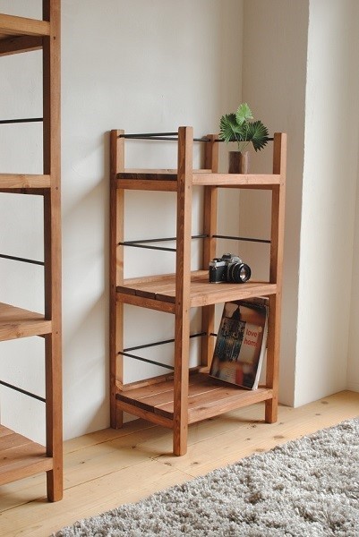 アンティーク風　シェルフ　45㎝幅　3段