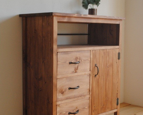Sale JPN アンティーク　チェストキャビネット ANTIQUE LIVING CHEST 北欧 アンティーク 引き出し A4収納可