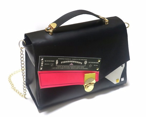 【レア】サリー Fish Born Chips ショルダーバッグ BOX bag ショルダーバッグ Fish Born Chips 通販 5841685｜Creema