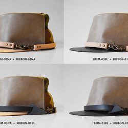 ツバを付け替える帽子「4 FOUR」のCROWN 58cm (CROWN-ESP03) 5枚目の画像