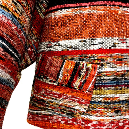 裂き織りロングコート 値下げ交渉OK