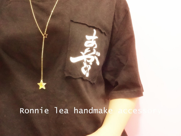 Ronnie_lea スワロフスキー星14kgpネックレスswarovski star necklace 4枚目の画像