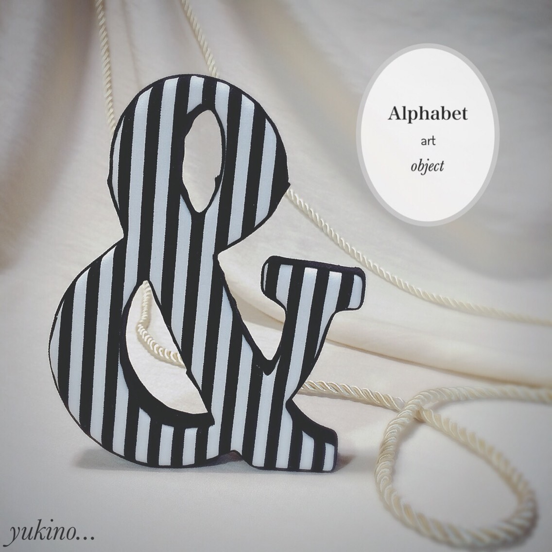 hina様確認用]アルファベット オブジェ
