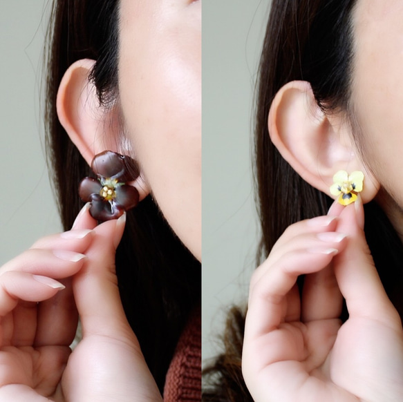 ビオラの耳飾りの詰め合わせ｜viola's coffret｜ピアス＆イヤリング｜No.165 12枚目の画像