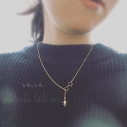 twinkle little star ... ☆☆doppel necklace 3枚目の画像