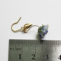&lt;母親節&gt; Nemophila耳環/如藍天No.125的耳環&lt;成人儀式/禮物&gt; 第6張的照片