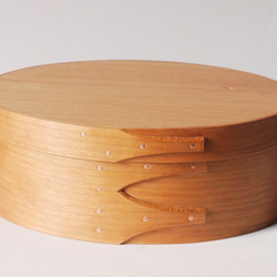 オーバルボックス 4番 チェリー材 その他インテリア雑貨 風箱