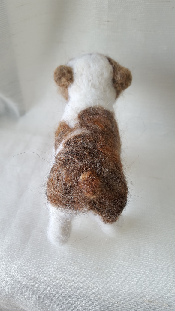 オーダーメイド 愛犬 羊毛フェルト ミニサイズ 4枚目の画像