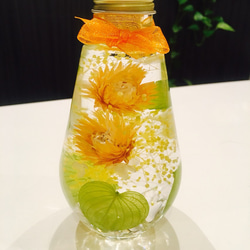 ハーバリウム ローズミニボトル ハーバリウム・植物標本 ♡bee