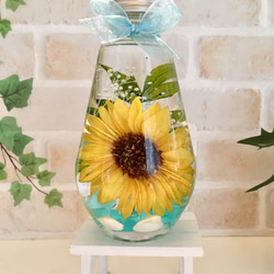 ハーバリウム ひまわり 夏！ ハーバリウム・植物標本 ♡bee-bee♡ 通販