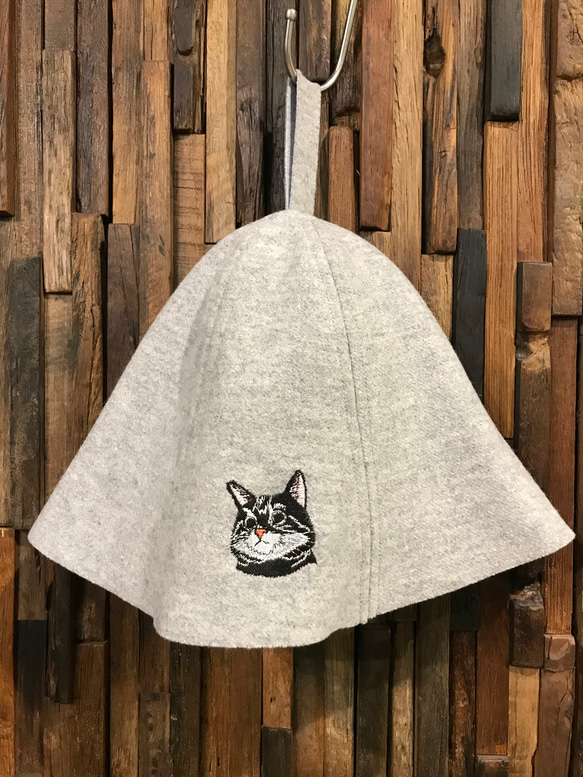 爆買い新作 アニマル サウナハット くろねこ autovidrospr.com.br