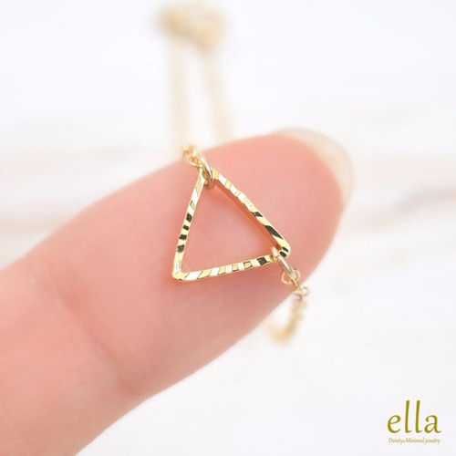 ラリエットタイプネックレス　ゴールド ゴールドプレーテッド ラリアット ネックレス