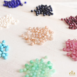 再販x8[14kgf]日々草のジルコニアネックレス、フラワー 大粒CZ ゴールドフィルド ネックレス 8枚目の画像