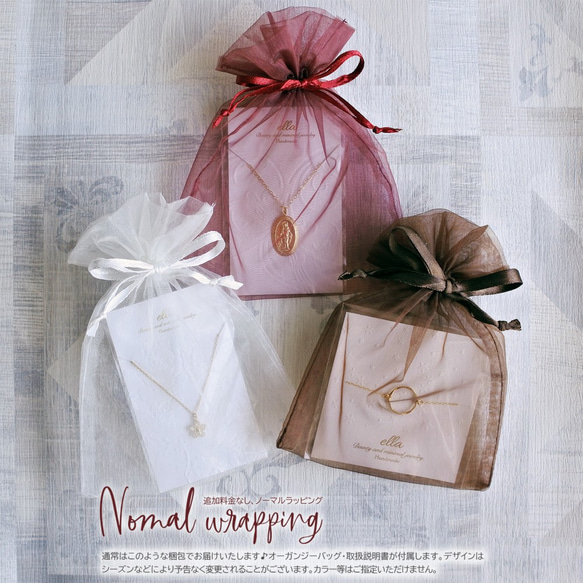 再販x5[14kgf]クレセントムーン＆スター ドロップネックレス、星と月のゴールドネックレス 7枚目の画像