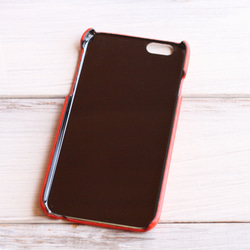 【受注生産】iPhone6 6s　レザー　ケース　アリゾナ　オレンジ 4枚目の画像